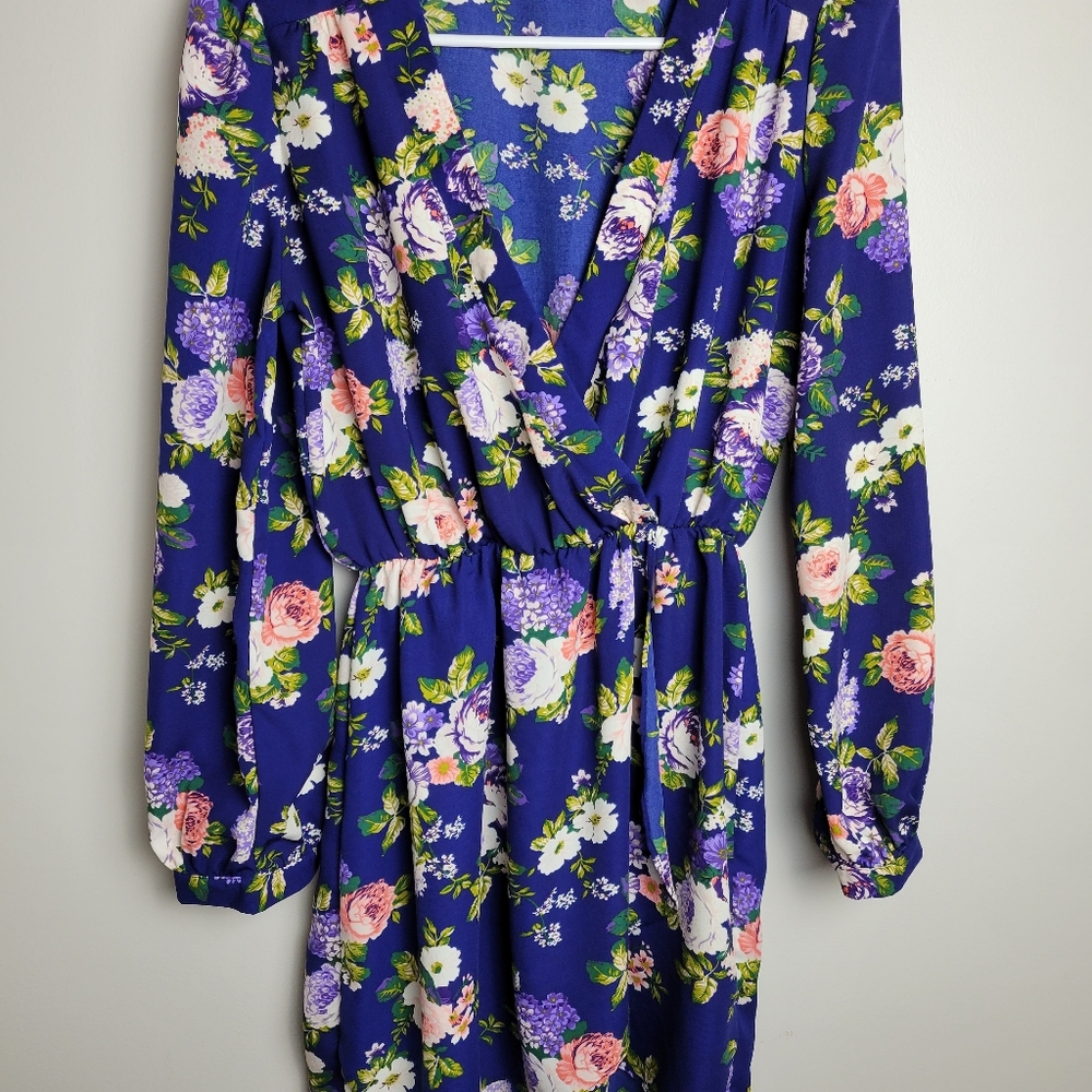 Lulus Floral Dress Size Medium